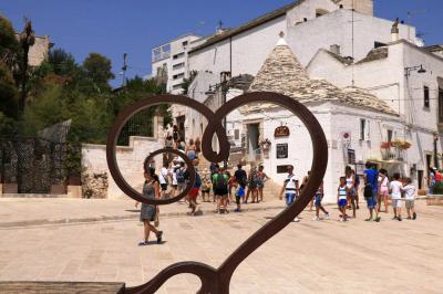 Italien - Alberobello Altstadt